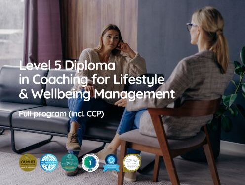 C. LEVEL 5 DIPLOMA IN COACHING FOR LIFESTYLE & WELLBEING (Inc. ICF CCP Program + diploma subjects)