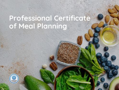 I. PROFESSIONAL CERTIFICATE OF MEAL PLANNING - Enrolment options